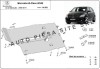 Scut metalic motor Mercedes B-Class W245 fabricat incepand cu 2005 APS-14,083, SCUT PROTECTION