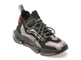Pantofi sport GRYXX negri, 21018, din material textil
