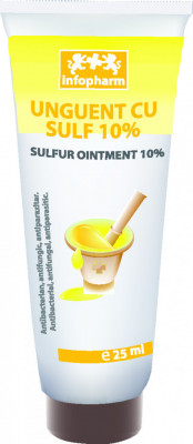 UNGUENT CU SULF 10% 25ml INFOPHARM foto