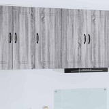 vidaXL Dulap de bucătărie Kalmar Gri Sonoma 40 x 31 x 80 cm 884680