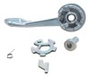 2010 X7 Trigger Pull Lever Kit Left - Silver Ultimate FactoryBikes