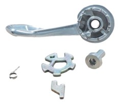 2010 X7 Trigger Pull Lever Kit Left - Silver Ultimate FactoryBikes