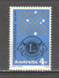 Australia.1967 50 ani Lions International MA.51, Nestampilat