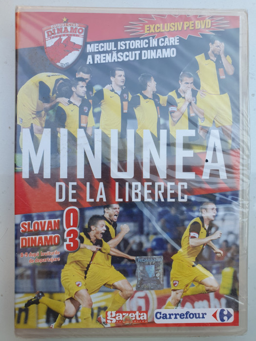 DVD Fotbal 2008: Minunea de la Liberec ( original SIGILAT) Sovan-Dinamo 0-3