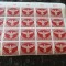 Bloc timbre Germania reich,20 val,margine de coala, Deutsche feldpost,interbelic