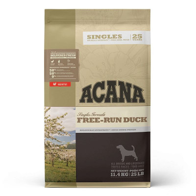 ACANA Singles Free-Run Duck 11,4 kg foto