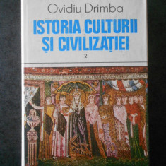 OVIDIU DRIMBA - ISTORIA CULTURII SI CIVILIZATIEI volumul 2 (1987, ed. cartonata)