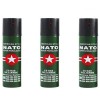 3 spray NATO paralizant de buzunar cu piper pentru autoaparare
