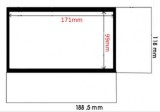 Cadru radio 2 DIN 118x188.5mm / 99x171mm universal, ACV