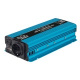 Convertor de tensiune sinusoidala pura Home SAI 500TS, intrarea 12 V, iesire 230 V, 500W, USB + priza