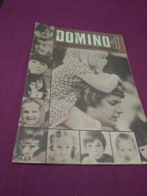 REVISTA DOMINO - 1/ MARTIE 1984 SUPLIMENTUL REVISTEI LUCEAFARUL foto