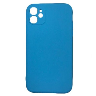 Husa Silicon iPhone 11 Pro Max 6.5 Albastru Deschis foto