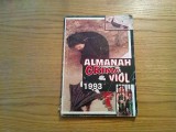 ALMANAH CRIMA &amp; VIOL 1993 - Gabriel Cojocaru (director) - Editura "Nobile", 191 p.
