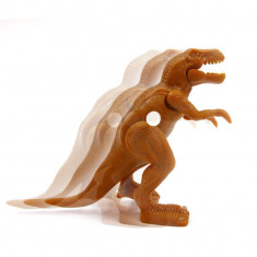 Figurina MIGHTY MEGASAUR, Dinozaur Cu Cheita, Velociraptor, Braun foto