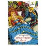 Frumoasa din padurea adormita. Colorez povestea