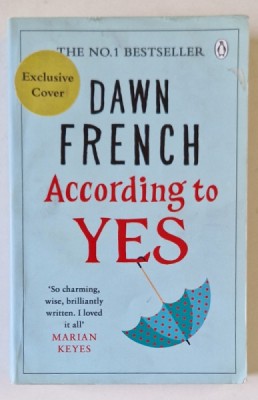 ACCORDING TO YES by DAWN FRENCH , 2016 foto