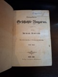 Kurzgefasste Geschichte Ungarns (cu legatura de epoca si timbrul legatoriei) - Michael Horv&aacute;th