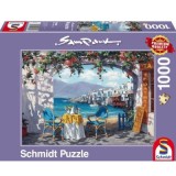 Puzzle 1000 piese, Sam Park - Rendez-vous in Mykonos, Schimdt