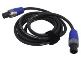 Cablu SpeakON Feminin 2pin 3m Negru