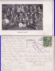 Tipuri din Bucovina -tipuri, fanfara militara-Cernauti- cenzura, rara