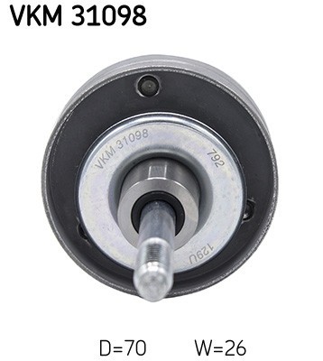 SKF VKM 31098 Rola ghidare/conducere, curea transmisie