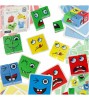 Joc interactiv de tip Puzzle cu expresii faciale &icirc;n cutie de carton, Generic
