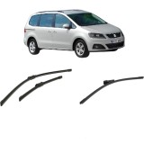 Cumpara ieftin Set 3 stergatoare SEAT ALHAMBRA (710, 711) 2010-2022, pentru parbriz si luneta, Bosch Aerotwin-Aerotwin