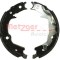 Set saboti frana, frana de mana KIA RIO II (JB) (2005 - 2016) METZGER MG 232
