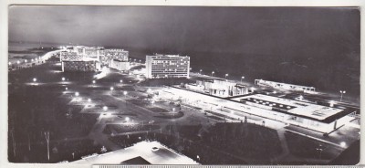 bnk cp Mamaia - Vedere nocturna - circulata foto