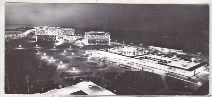 bnk cp Mamaia - Vedere nocturna - circulata