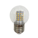 Bec Led E27, 3 Tipuri De Lumina, Sticla Transparenta
