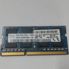 Memorie laptop 8GB DDR3 Low Voltage PC3L-12800S sodimm