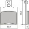 Placute frana Malaguti Ciak 125-150 &#039;00-&#039;06 /F18 &#039;00-&#039;02 /Leonardo 125-150 &#039;99 Cod Produs: MX_NEW 225102020RM