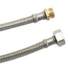 Furtun blindat inox, flexibil, 1000mm, 3/8&quot; AG x 1/2&quot; &Uuml;M, DVGW