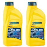 Cumpara ieftin Pachet 2 Litri ulei transmisie Ravenol EPX 80W90 GL5