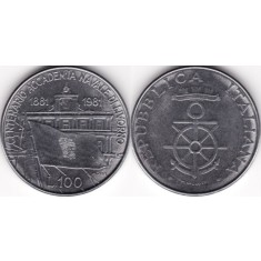 Italia 1981 - 100 lire, circulata - comemorativa