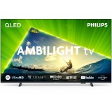 Televizor Philips AMBILIGHT tv QLED 43PUS8209, 108 cm, Smart TV, 4K Ultra HD, Clasa F (Model 2024)