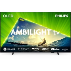 Televizor Philips AMBILIGHT tv QLED 50PUS8209, 126 cm, Smart TV, 4K Ultra HD, Clasa E (Model 2024)