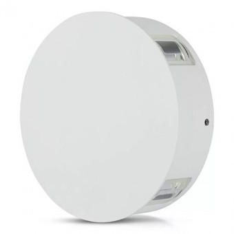 LAMPA LED MONTAJ PERETE 4W IP65 3000K ALB CALD foto