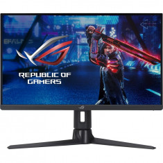 Monitor Gaming LED IPS ASUS ROG Strix XG27AQMR, 27, WQHD, 300Hz, AMD FreeSync Premium Pro, G-SYNC, HDR10, Clasa F, Negru