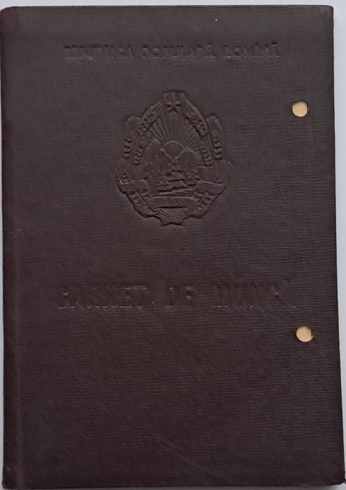 Carnet de munca, 1961