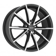 Jante SEAT CORDOBA 7.5J x 17 Inch 5X100 et35 - Mak Ringe Gun Met-mirror Face - pret / buc foto