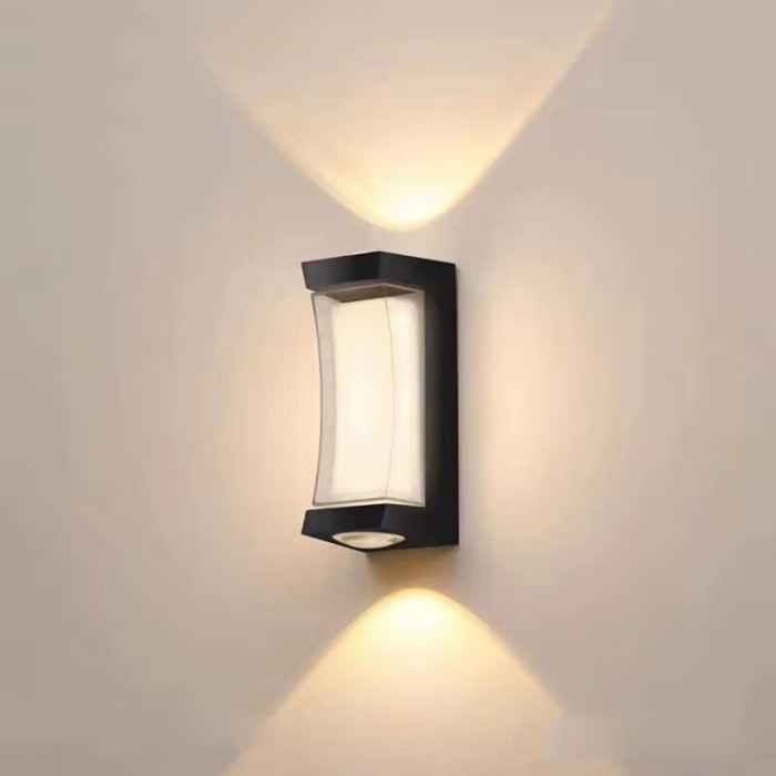 Aplica LED Exterior AX150BK 7W Alb Negru ModernLight Concept