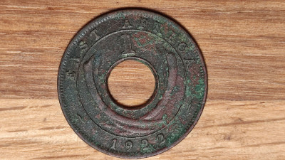 Africa de Est - moneda istorica - 1 cent 1922 H - bronz - George V foto