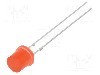 Dioda LED, 5mm, ro&amp;#351;ie, 100mcd, 20mA, 1,8...2,6V, OPTOSUPPLY - OSR5JA57E4A