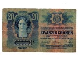 Austro-Ungaria 1913 - 20 korona, circulata