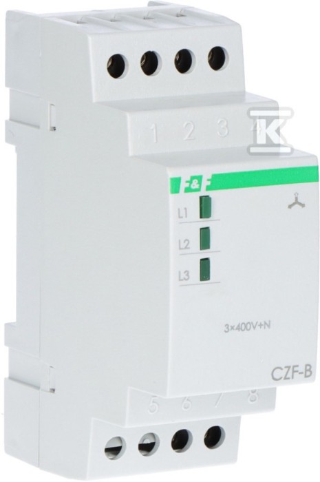 Releu Monitorizare Tensiune pentru Șină DIN 4s CZF-B-TRMS
