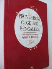 Proverbe si cugetari bengaleze - Amita Bhose foto