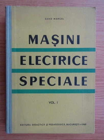 Sand Marcel - Masini electrice speciale ( vol. 1)