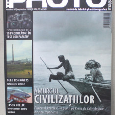 PHOTO , REVISTA DE TEHNICA SI ARTA FOTOGRAFICA NR. 37 , 2008